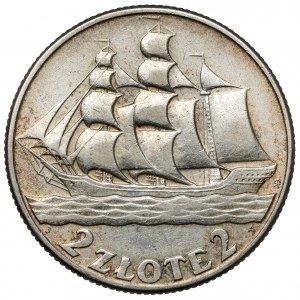 Segelschiff 2 Gold 1936