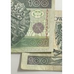 DRUCKFEHLER 100 Zloty 1994 - Nennwert im Negativ auf der rechten Seite