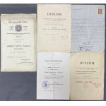 Orden und umfangreiche Dokumente von Major Stefan Hernik