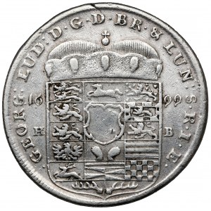 Braunschweig-Lüneburg-Calenberg-Hannover, Georg I., 2/3 Taler 1699 HB