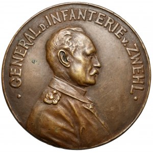 Německo, Medaile 1914 (?) - Übergabe v. Maubeuge