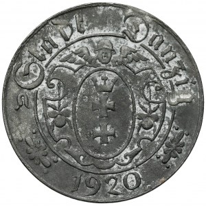 Gdańsk, 10 fenigów 1920 cynk - 56 perełek