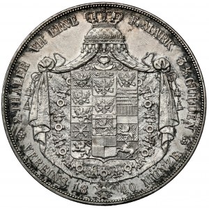 Prusko, Friedrich Wilhelm III, 2 rupie / 3-1/2 guldenů 1840-A