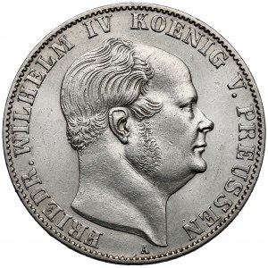 Prussia, Friedrich William IV, Mining Thaler 1859-A