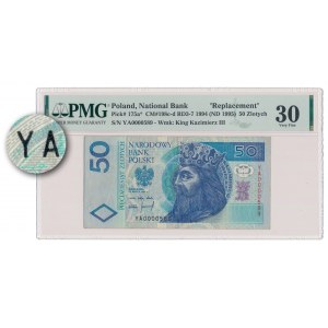 50 Zloty 1994 - Ersatzserie - YA 0000589