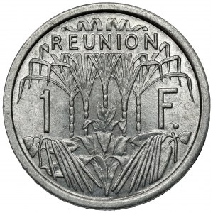 Réunion, Mule Franc 1948 - rare