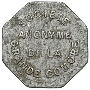 Comoros, Société anonyme de la Grande Comore, 1 frank bez dátumu