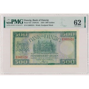 Gdaňsk, 500 guldenů 1924