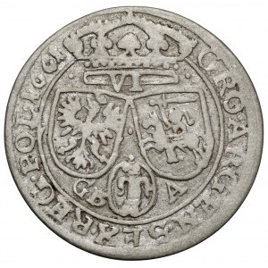 Ján II Kazimír, šiesty Ľvovský 1661 GBA - typ II
