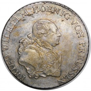 Germany, Prussia, Frederick William II, 1/3 thaler 1790 A
