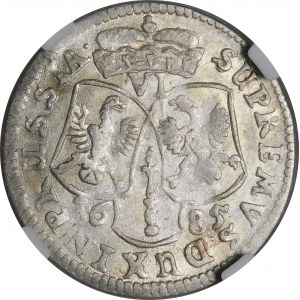 Germany, Brandenburg-Prussia, Frederick William, sixpence 1685 LCS