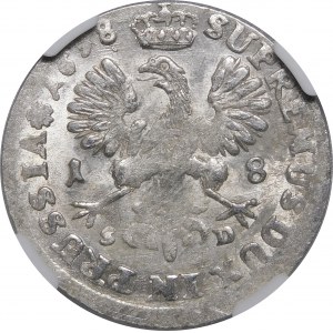 Germany, Prussia, Frederick III, ort 1698 SD