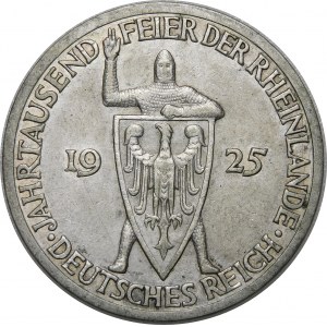 Deutschland, Weimarer Republik, 3 Mark 1925 A