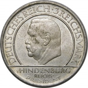 Niemcy, Republika Weimarska, 3 marki 1929 A