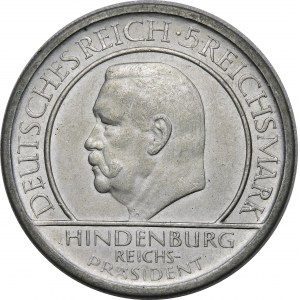 Deutschland, Weimarer Republik, 5 Mark 1929 A