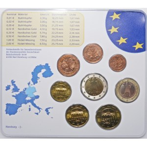 Deutschland, Euro-Münzsatz 2003 J