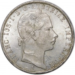 Austria, Franciszek Józef I, 1 floren 1858 A