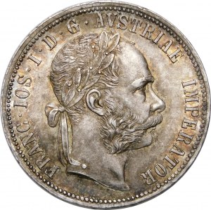 Austria, Franz Joseph I, florin 1888