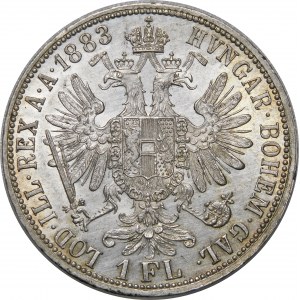 Austria, Franciszek Józef I, floren 1883