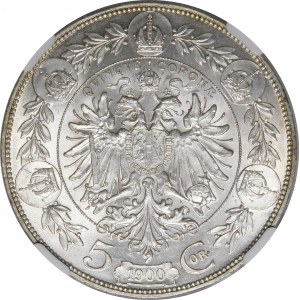 Österreich, Franz Joseph I., 5 Kronen 1900