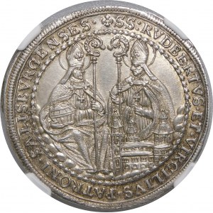 Österreich, Salzburg, Jan Ernest graf Thun i Hohenstein, 1/2 Taler 1700