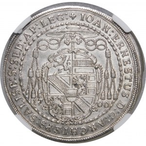 Austria, Salzburg, Jan Ernest graf Thun i Hohenstein, 1/2 talara 1700