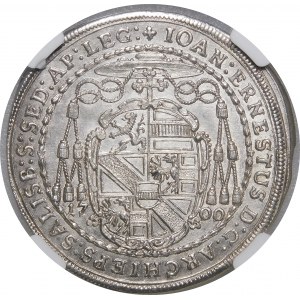 Österreich, Salzburg, Jan Ernest graf Thun i Hohenstein, 1/2 Taler 1700