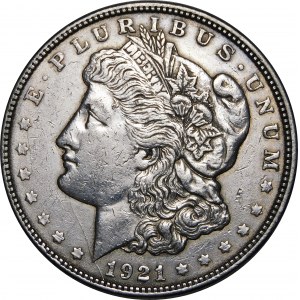 USA, $1 1921, Morgan Dollar