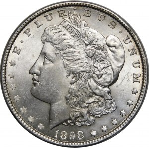 USA, $1 1898, Morgan Dollar