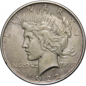 USA, $1 1922, Friedensdollar