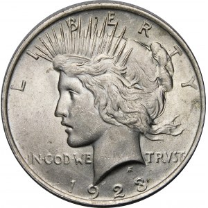 USA, $1 1923, Peace Dollar