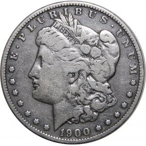 USA, $1 1900, Morgan Dollar