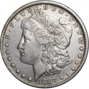 USA, $1 1887, Morgan Dollar