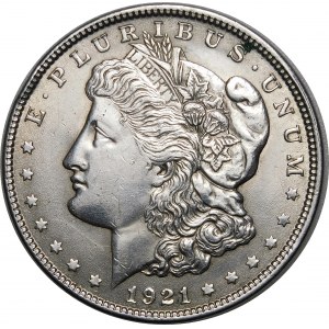 USA, $1 1921, Morgan Dollar