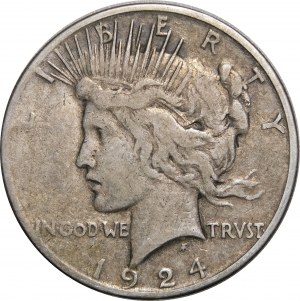 USA, 1 dolar 1924, Dolar Pokoju