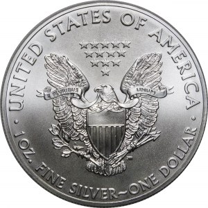 USA, $1 2015, American Eagle, 66 Jahre Berliner Luftbrücke