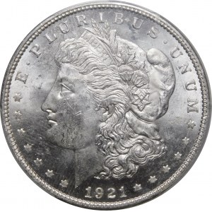 U.S., $1 1921, Morgan Dollar