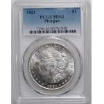 U.S., $1 1921, Morgan Dollar