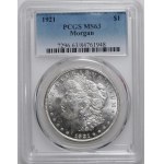 USA, $1 1921, Morgan Dollar
