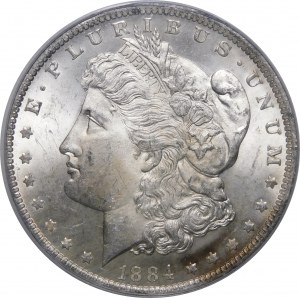 USA, $1 1884, Morgan Dollar