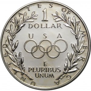 USA, 1 Dollar 1988, Spiele der XXIV. Olympiade Seoul 1988