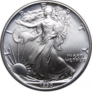USA, 1 dolar 1990, American Eagle