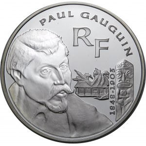 Francja, 1½ euro 2003, 100. rocznica śmierci Paula Gauguina - RZADKA
