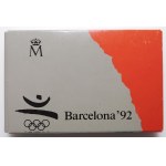 Hiszpania, 2000 peset 1992 Igrzyska XXV Olimpiady, Barcelona 1992 - przeciąganie liny