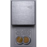 Finlandia, 2 euro 2009, 10 lat strefy euro - stempel lustrzany - oryginalne opakowanie