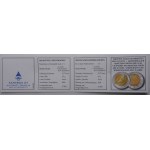 Finlandia, 2 euro 2009, 10 lat strefy euro - stempel lustrzany - oryginalne opakowanie