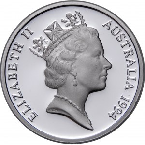 Australia, 5 dolarów 1994, Ludwig Leichhardt
