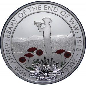 Australia, 1 dolar 2008, 90 lecie zakończenia I WŚ