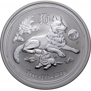 Australia, $1 2018, the year of the dog