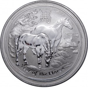 Australia, $1 2014, the year of the horse